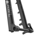 FOX 2022 34 29 AWL RAIL 140mm 51mm offset joustokeula musta